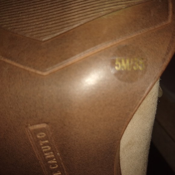 Vince Camuto Beige Heeled Boots - Picture 3 of 10